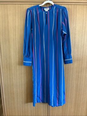 Vintage Coco of California Belted Maxi Dress
